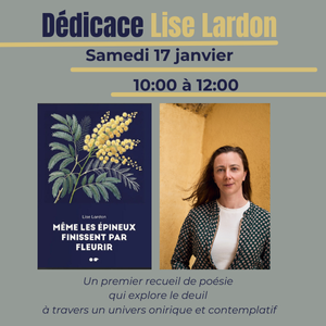 dédicace lise lardon