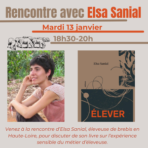elsa sanial elever chezmon libraire