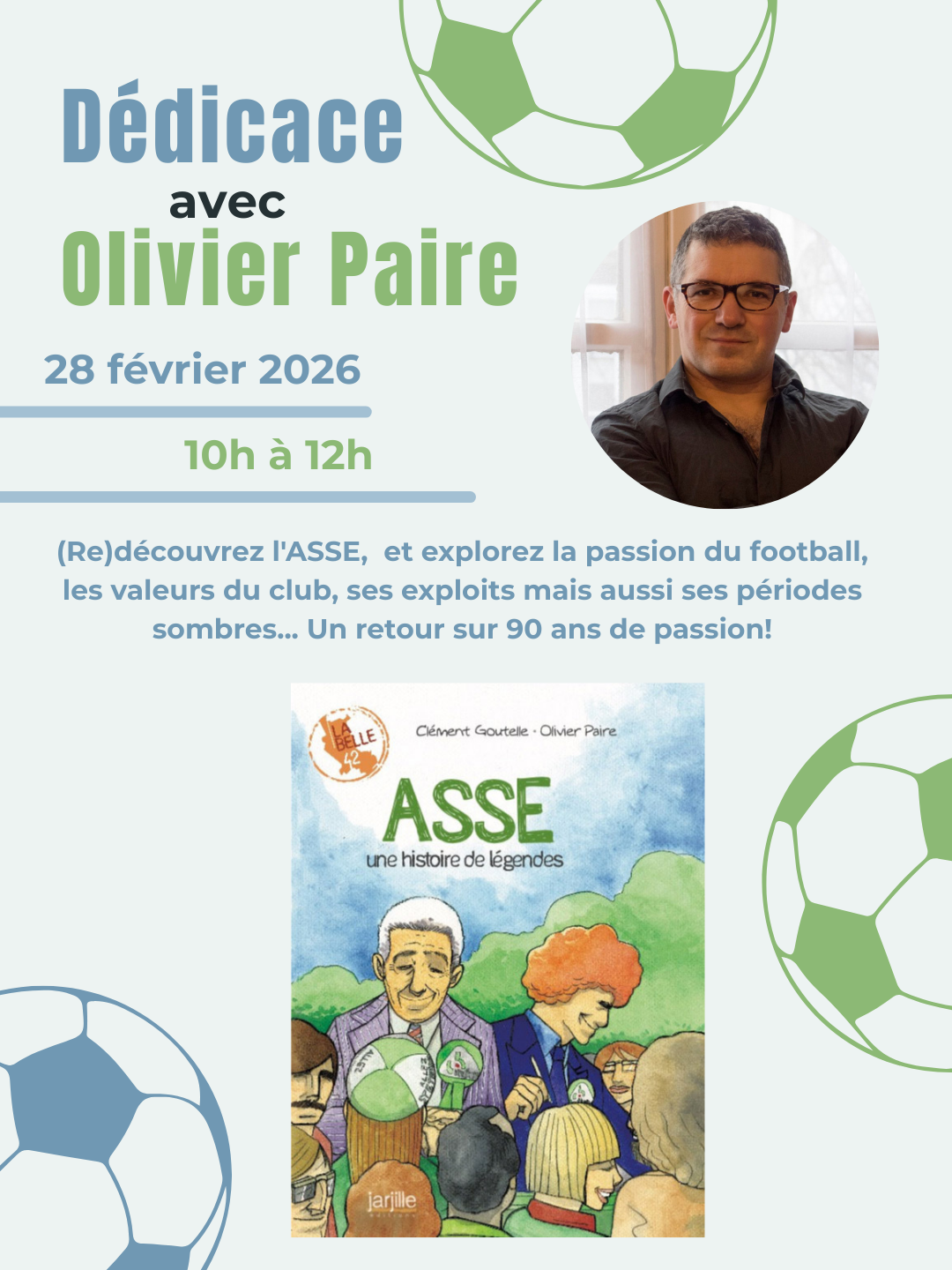 olivier paire asse une histoire de legende affiche jarjille